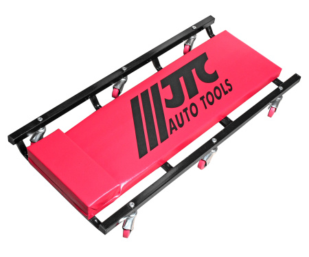Тележка подкатная для ремонта автомобиля (лежак, металлический каркас) усиленная конструкция JTC-3105
