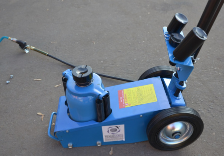 Домкрат грузовой подкатной пневмогидравлический 22т 1600-6