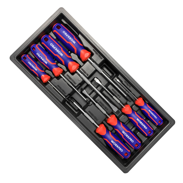 Тележка инструментальная 7 ящиков с 9 ложементами WORKPRO WP285002B 